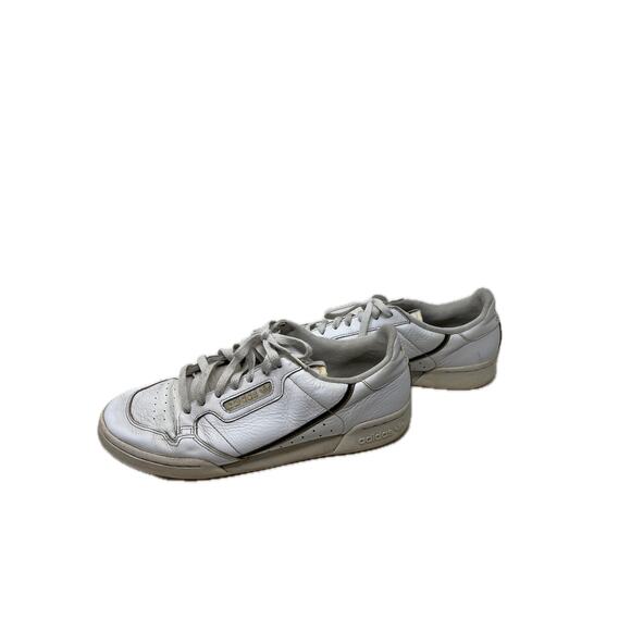 adidas Continental 80 Gold Metallic Sneakers Mens 11.5 - Picture 2 of 7